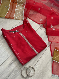 Rawsilk dress - 01